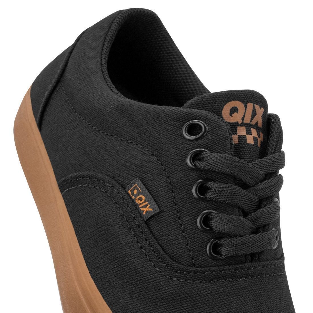 Tênis Qix Sunset Vulcan Preto Gum Preto 6
