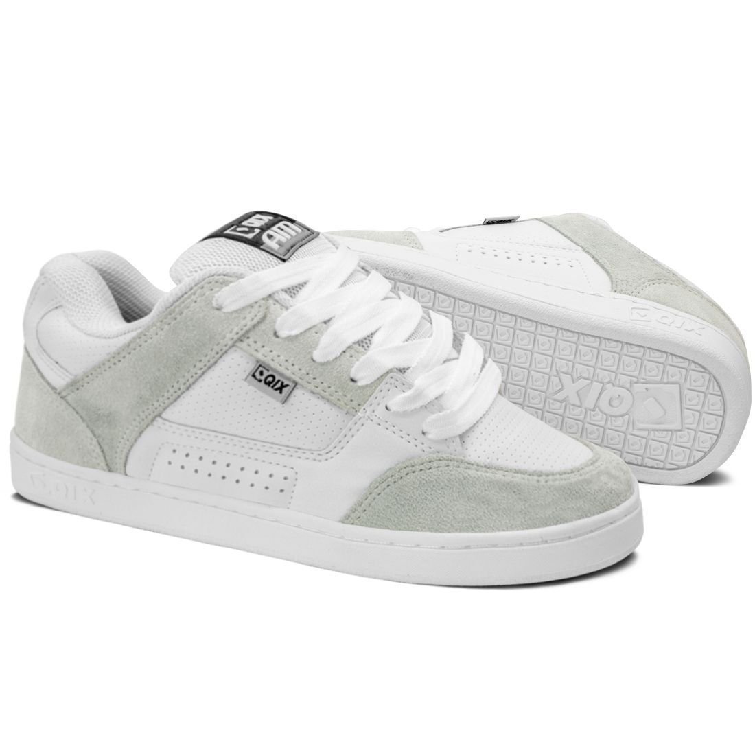 Tênis Qix Retrô AM Unissex | Branco Branco 2