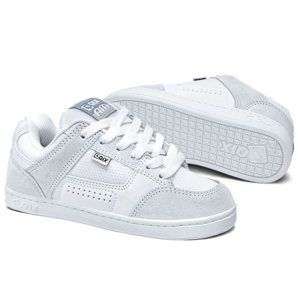 Tênis Qix Retrô AM Unissex | Branco Branco 2