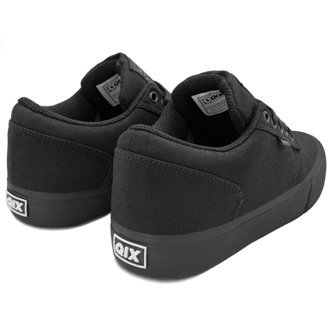 Tênis Qix Allan Mesquita MG Lona Preto Preto Unissex Preto 4