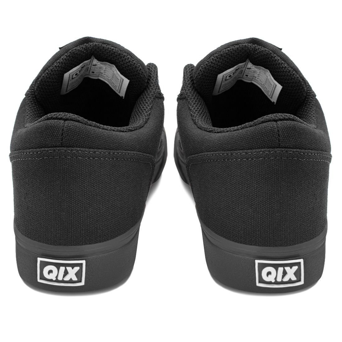 Tênis Qix Allan Mesquita MG Lona Preto Preto Unissex Preto 5