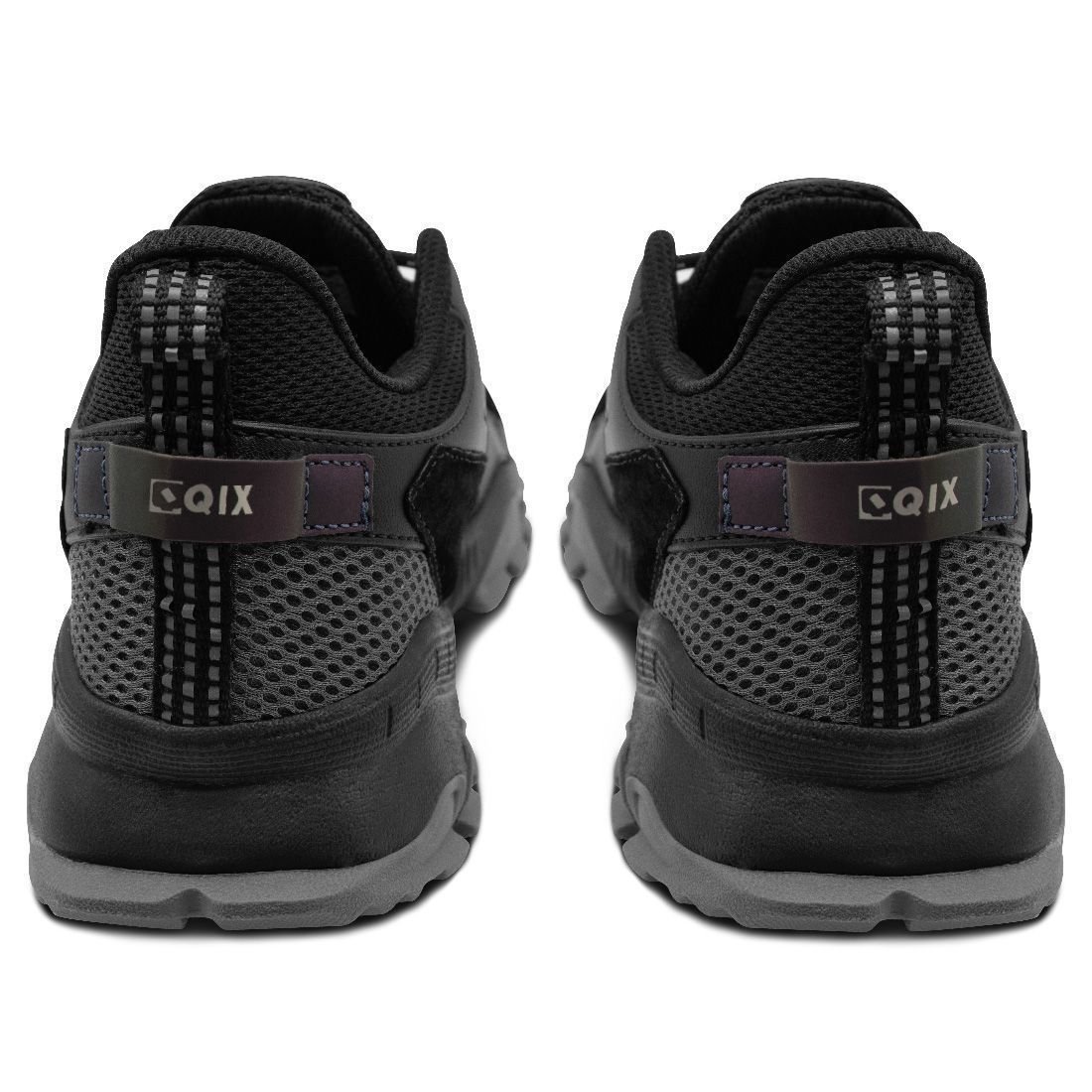 Tênis Qix Trek Preto Grafite Preto