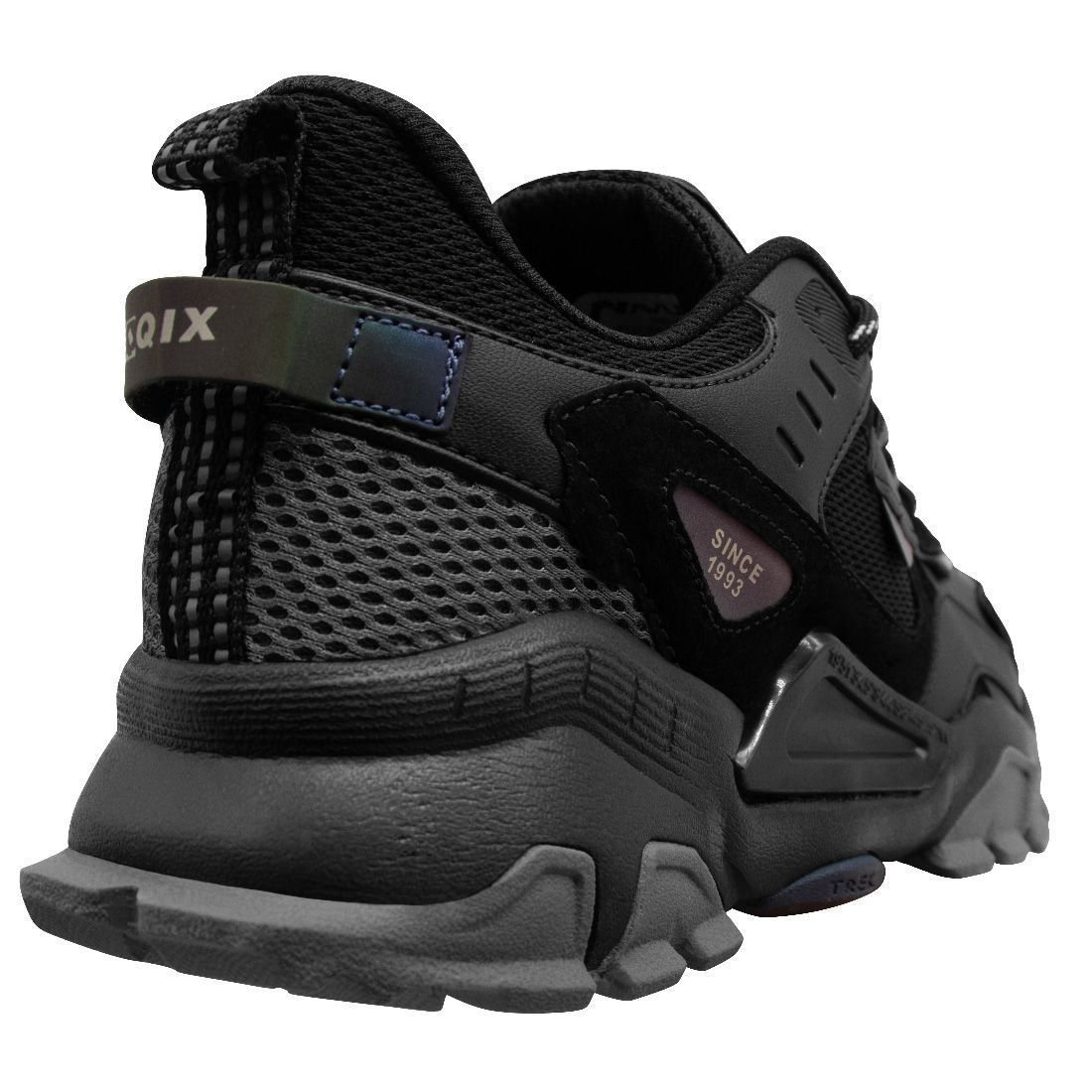 Tênis Qix Trek Preto Grafite Preto