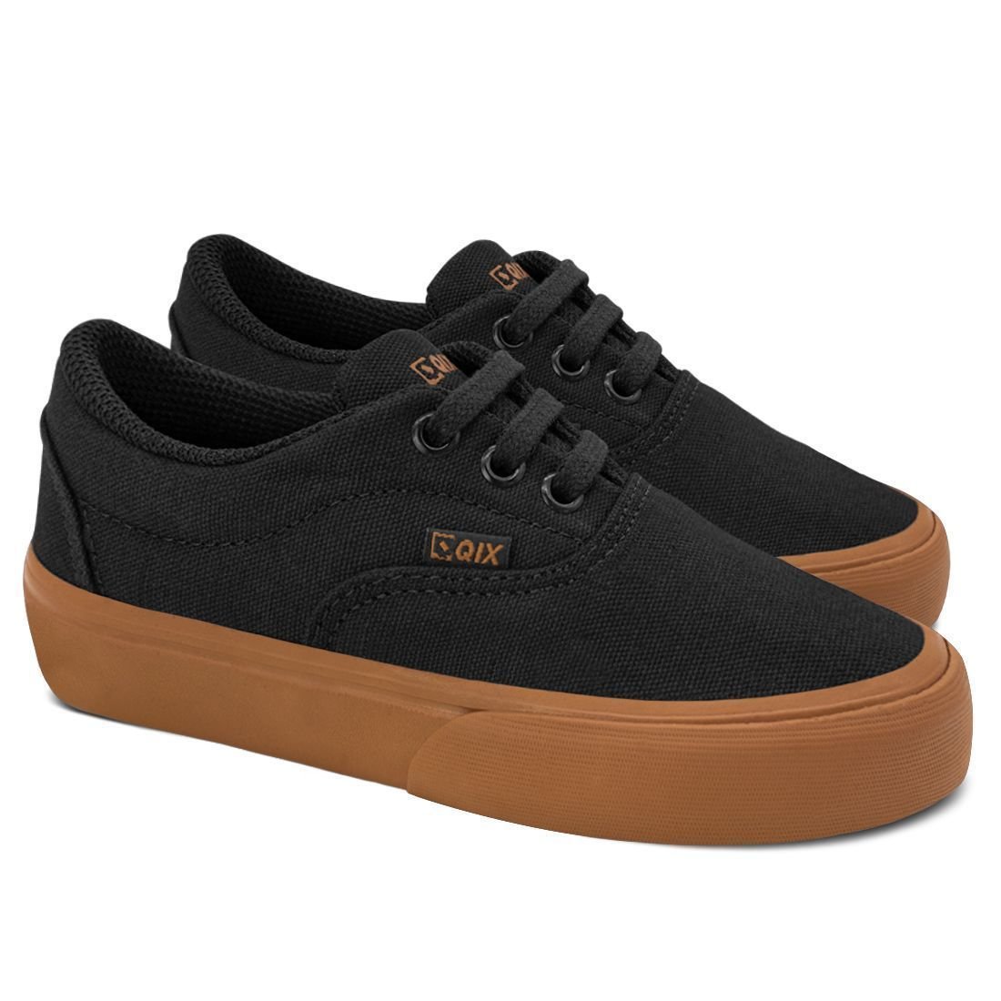 Tênis Qix Infantil Sunset Preto Gum Preto 1