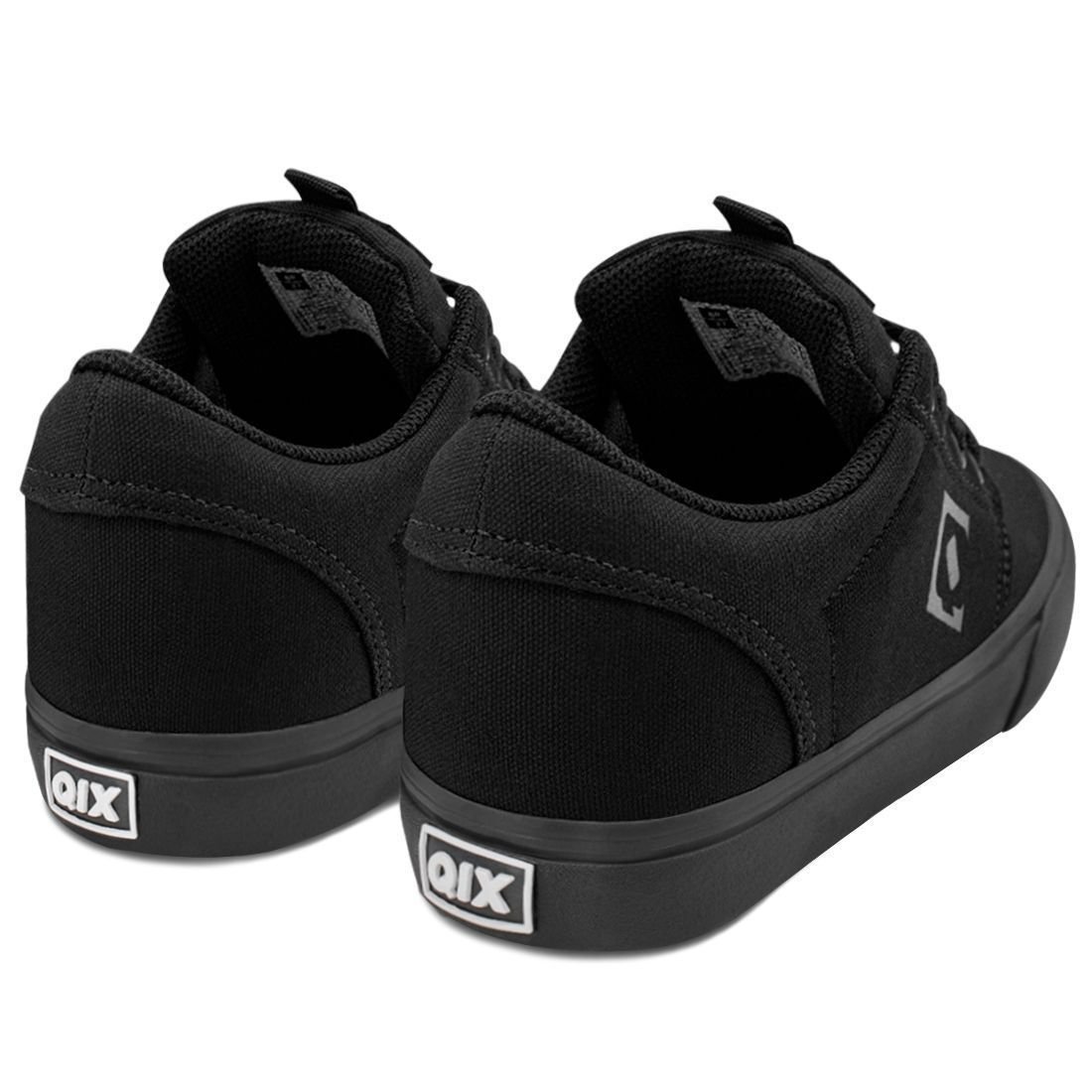 Tênis Qix Combat 3 Lona Vulcanizado Preto Preto Preto 4