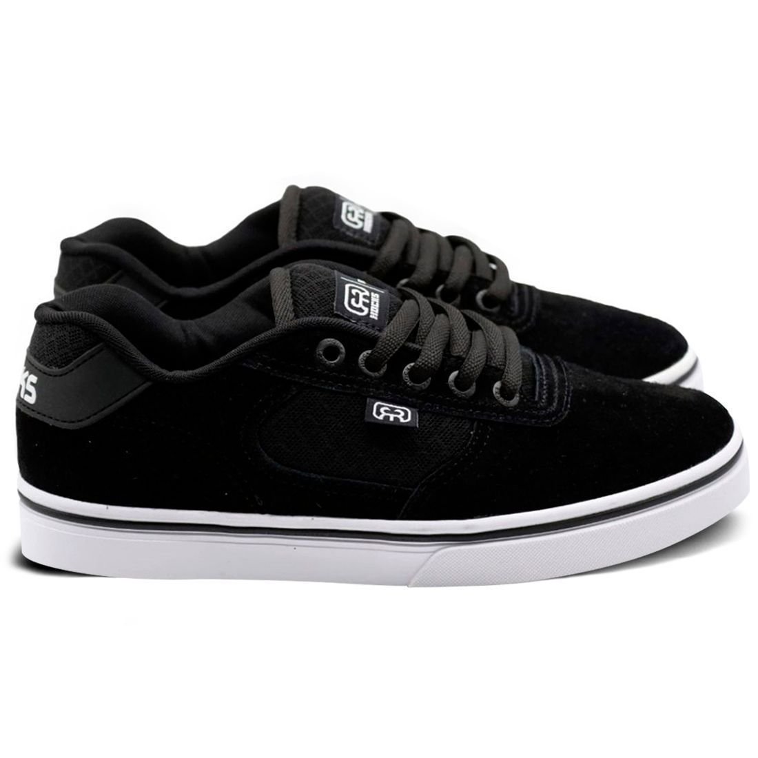 TENIS HOCKS FLAT LITE BLACK/WHITE Preto 3