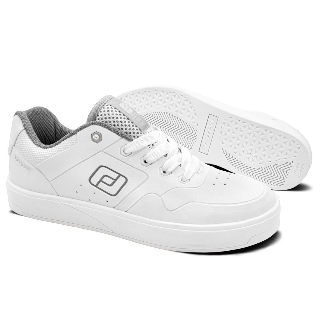 Tênis Freeday Beat Branco Cinza Branco 2