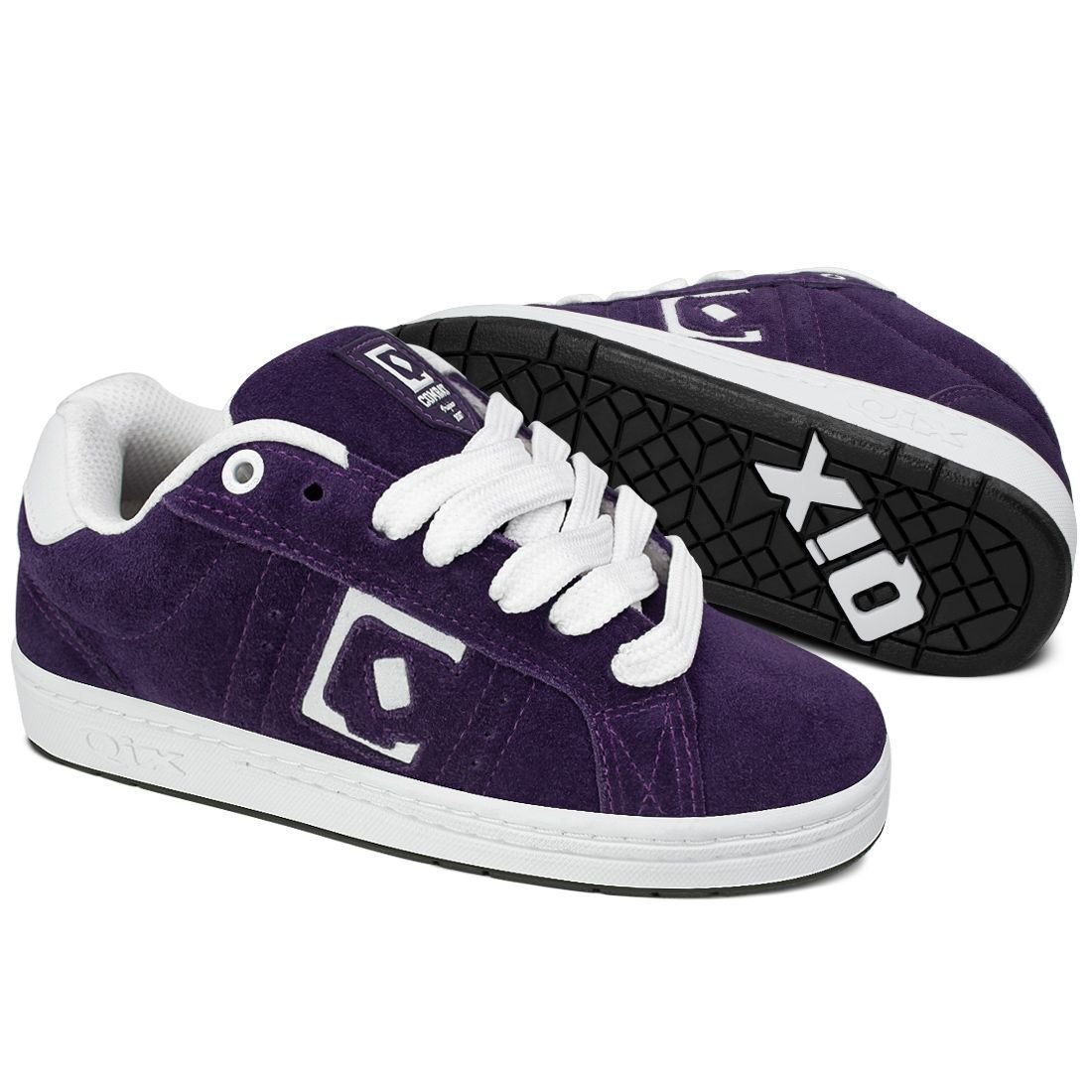 Tênis Combat Suede Roxo Branco Roxo 4