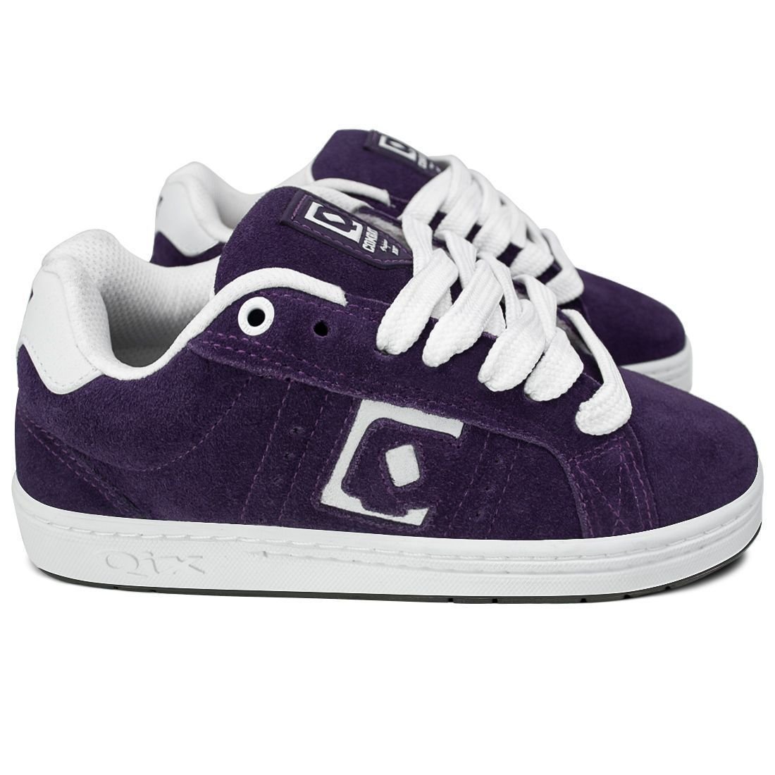 Tênis Combat Suede Roxo Branco Roxo 5