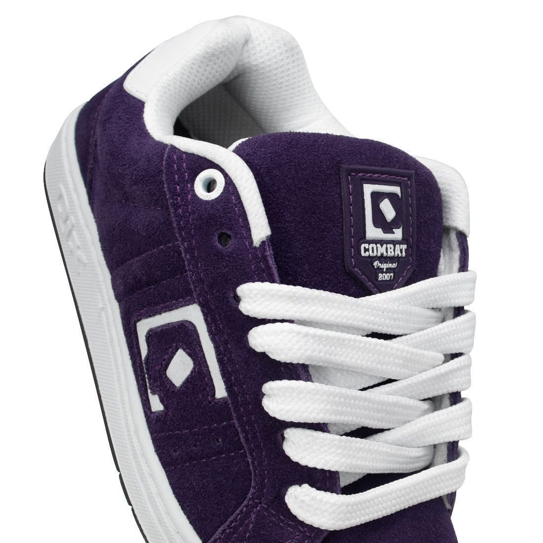 Tênis Combat Suede Roxo Branco Roxo 9