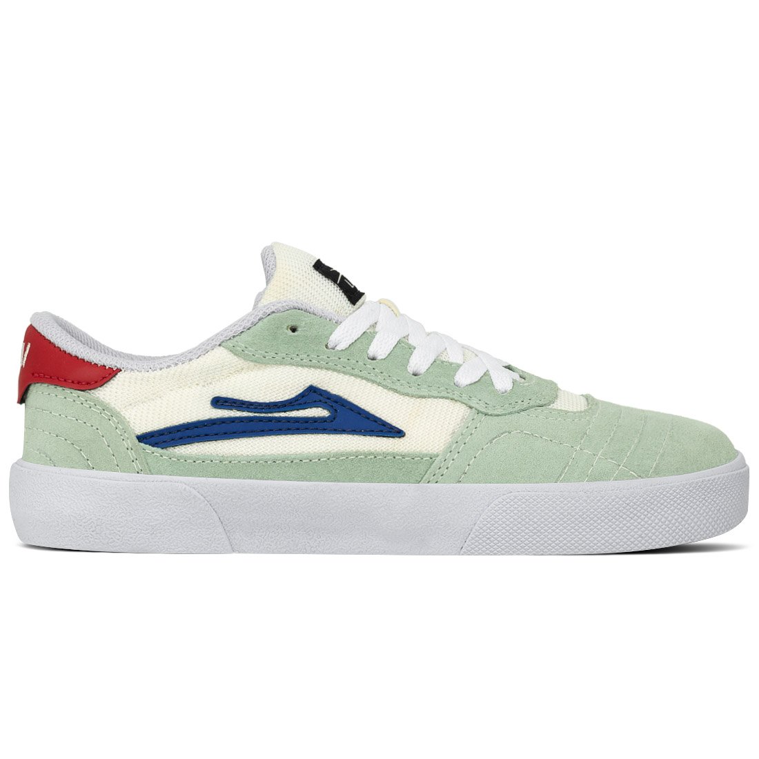 Tênis Lakai Cambridge White Blue Suede