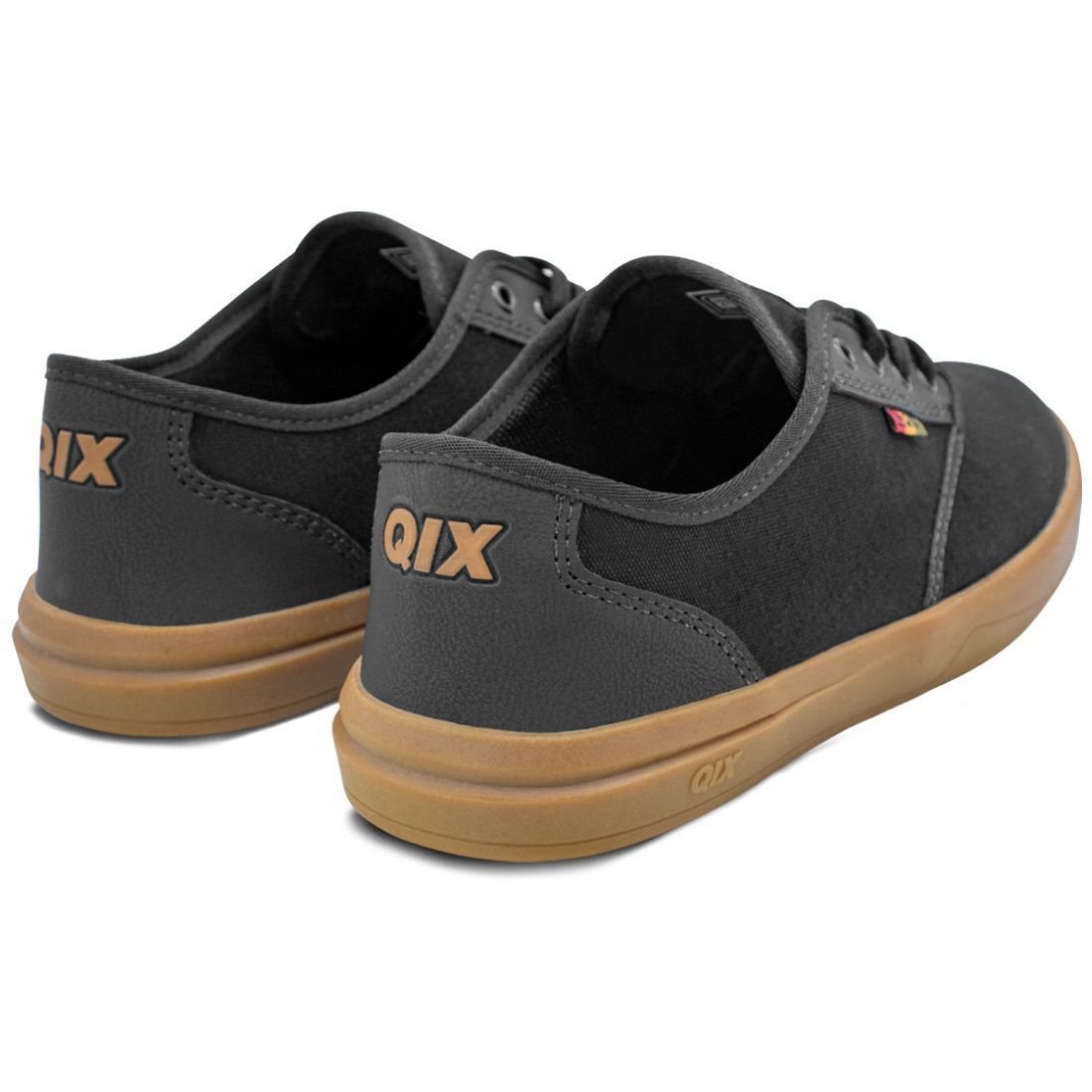 Tênis Qix Nb Preto Natural Vulcan Preto