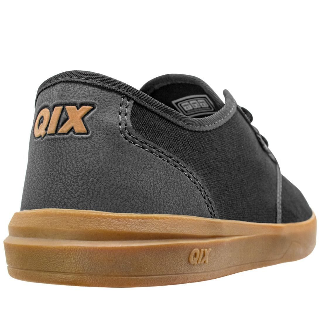 Tênis Qix Nb Preto Natural Vulcan Preto