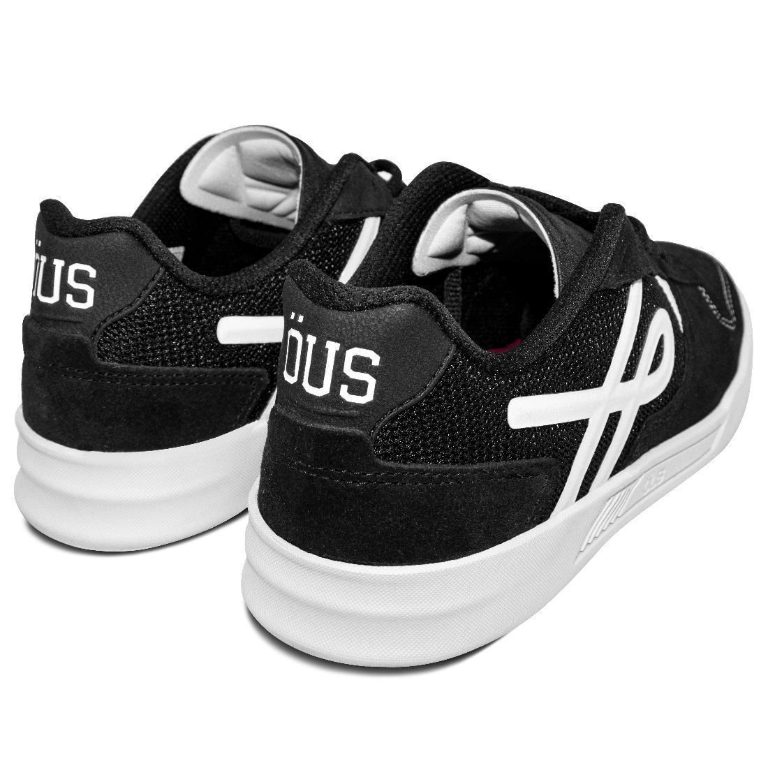 Tênis Öus Skate Gomes Preto Branco Essencial Preto 4