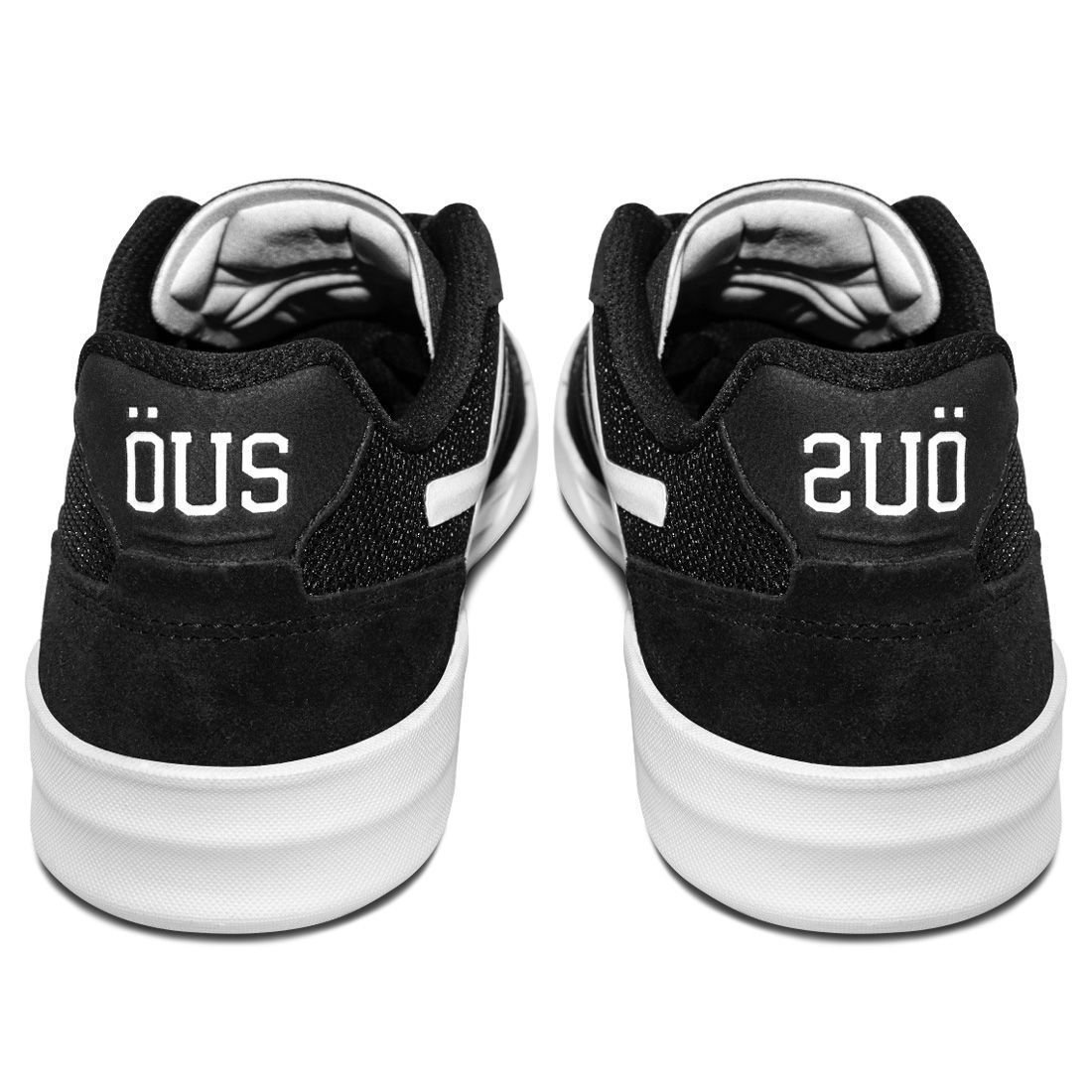 Tênis Öus Skate Gomes Preto Branco Essencial Preto 5