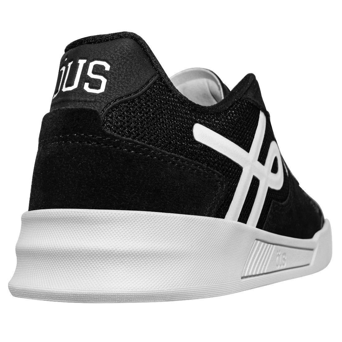 Tênis Öus Skate Gomes Preto Branco Essencial Preto 8