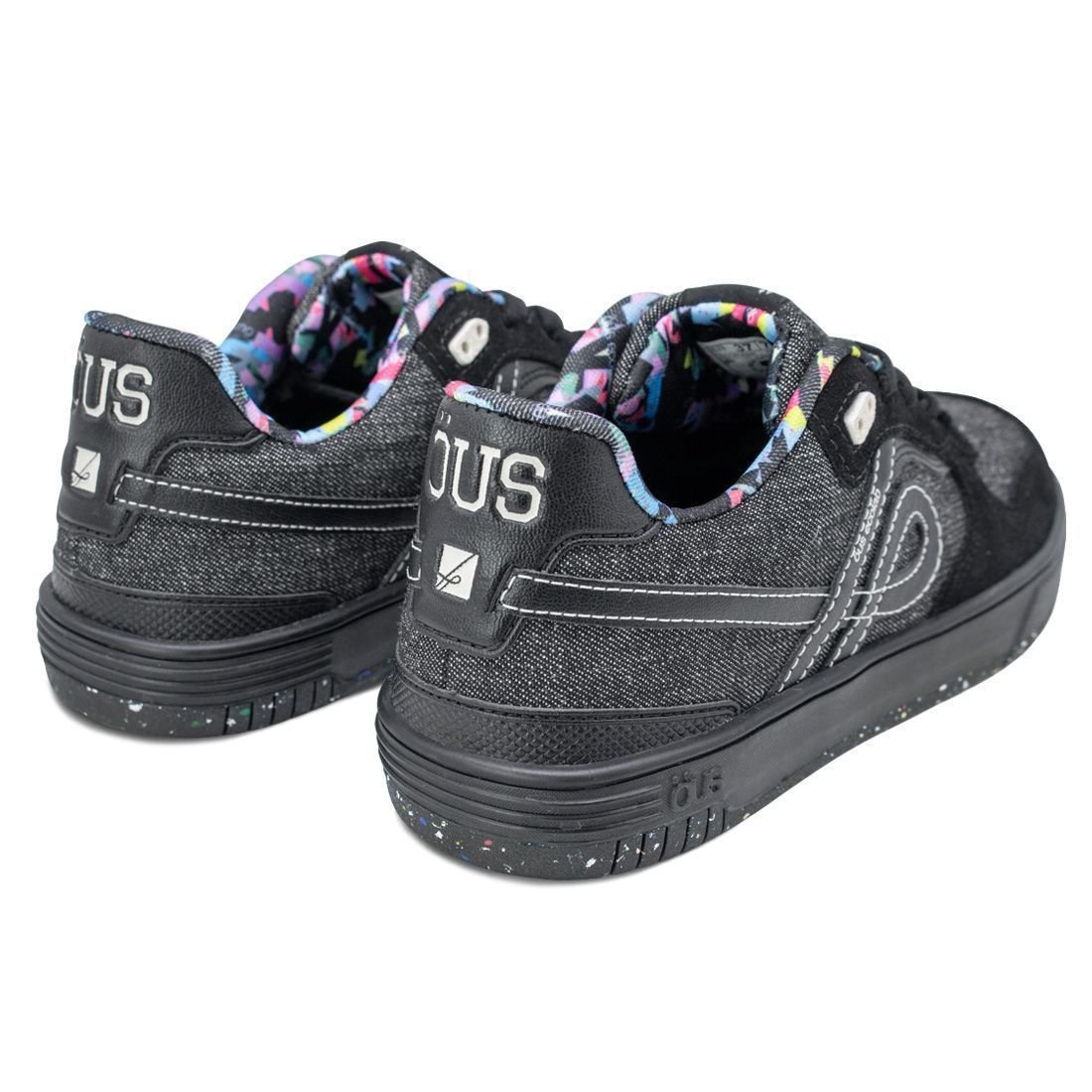 Tênis Öus Bets Preto Jeans Ecolab Imperial Preto 4