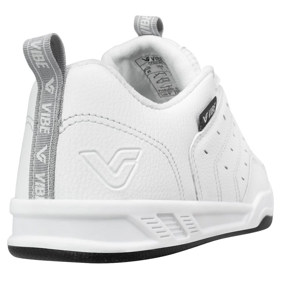Tênis Vibe Concrete Branco Cinza Branco 8