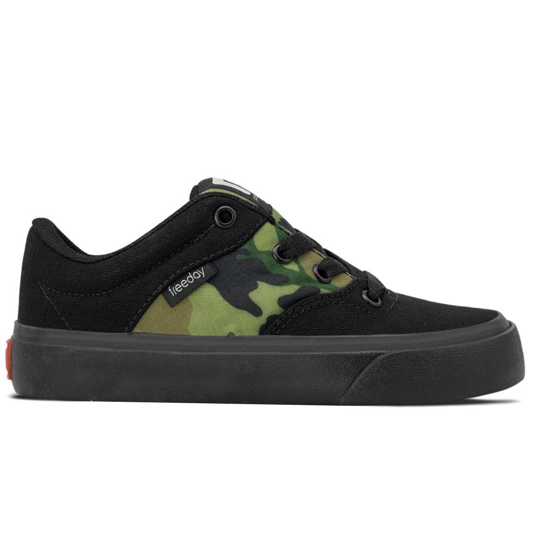 Tênis Freeday Flip Eco Preto Camuflado Infantil Preto 1