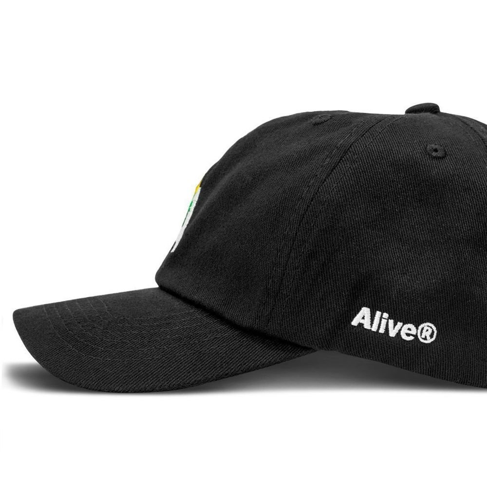 Boné Alive Preto Sunflower Strapback Preto 4