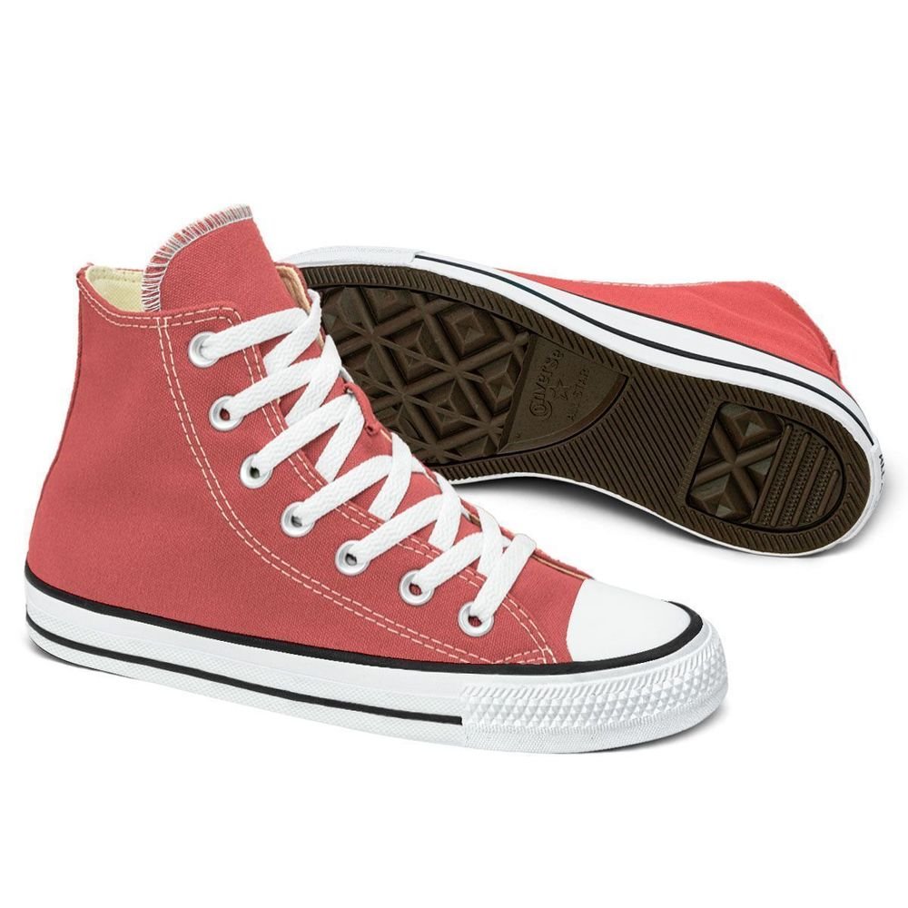 Tênis Converse Lona Unissex Cano Alto Chuck Taylor All Star | Marrom Marrom 2