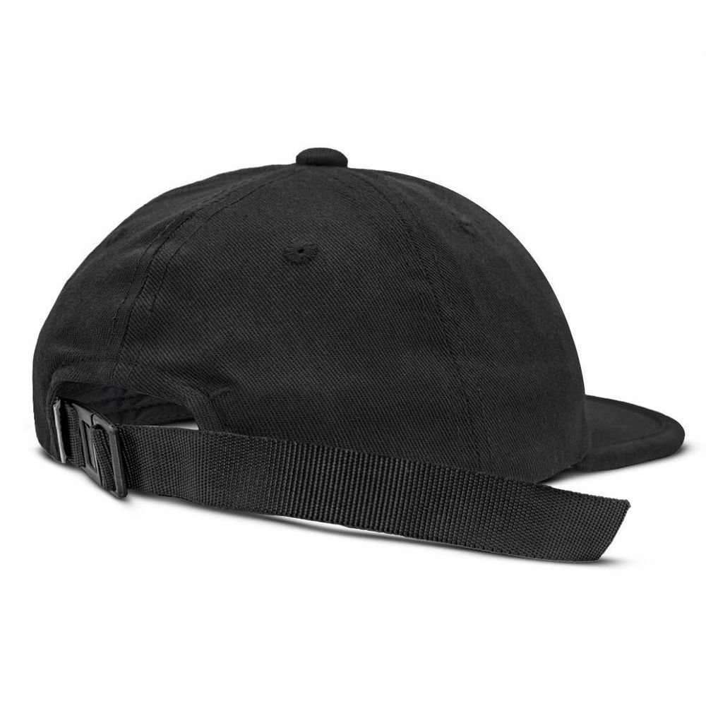 Boné Alive Six Panel Logo Preto Preto 2