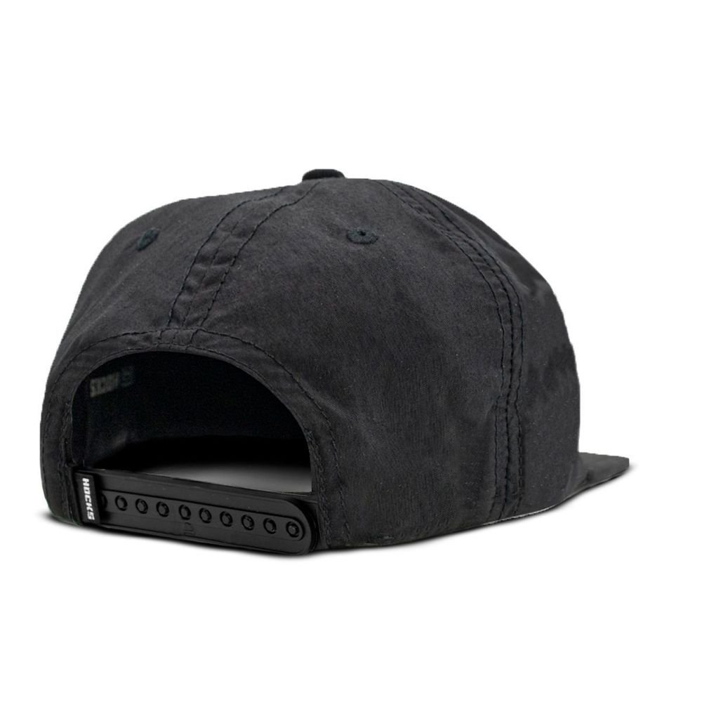 Boné Hocks Font Preto Preto 2