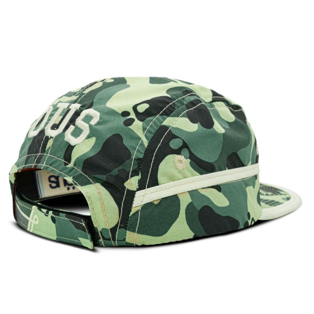 Boné Öus 5 Panel Phibo Camuflado Verde 2