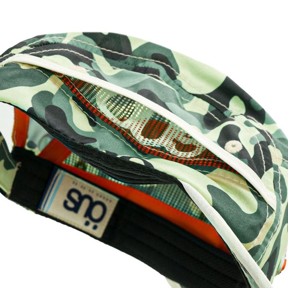 Boné Öus 5 Panel Phibo Camuflado Verde 5