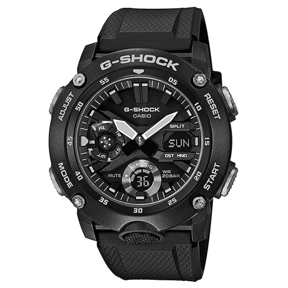 Relógio Casio G-Shock Digital Analógico GA-2000S-1ADR Preto