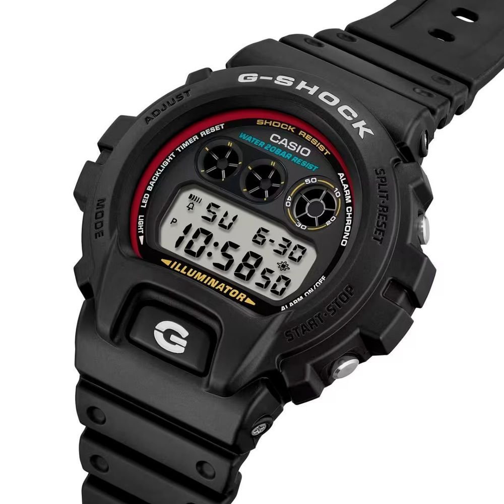 Relógio Casio G-Shock Digital DW-6900RL-1DR | Preto Preto 4