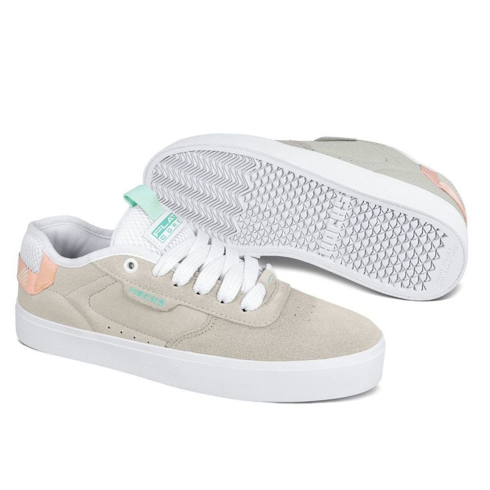 Tênis Hocks Flat Core Pimp Plus Unissex | Cinza Cinza 2