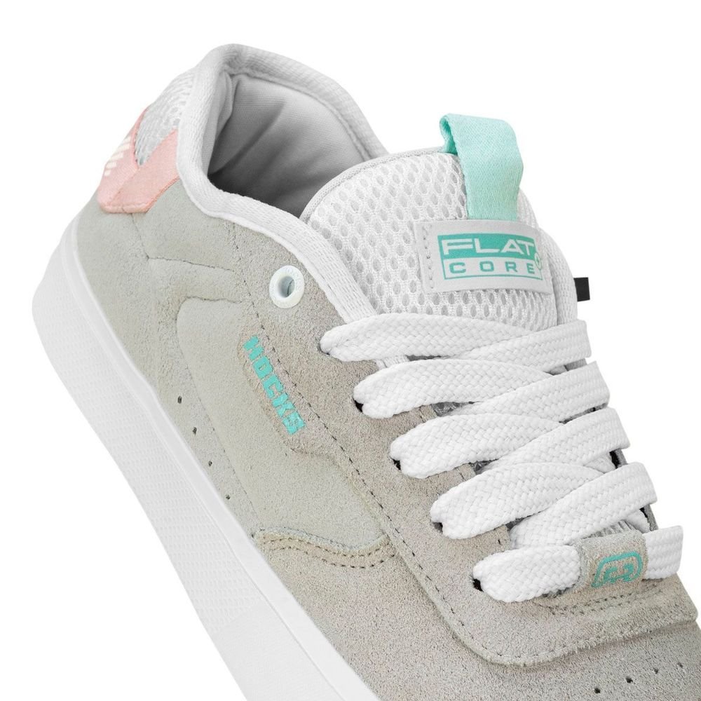 Tênis Hocks Flat Core Pimp Plus Unissex | Cinza Cinza 6