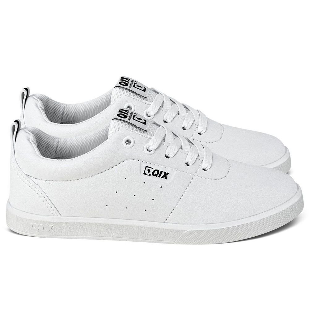 Tênis Qix Fly Unissex | Branco Ekogoma Branco 3