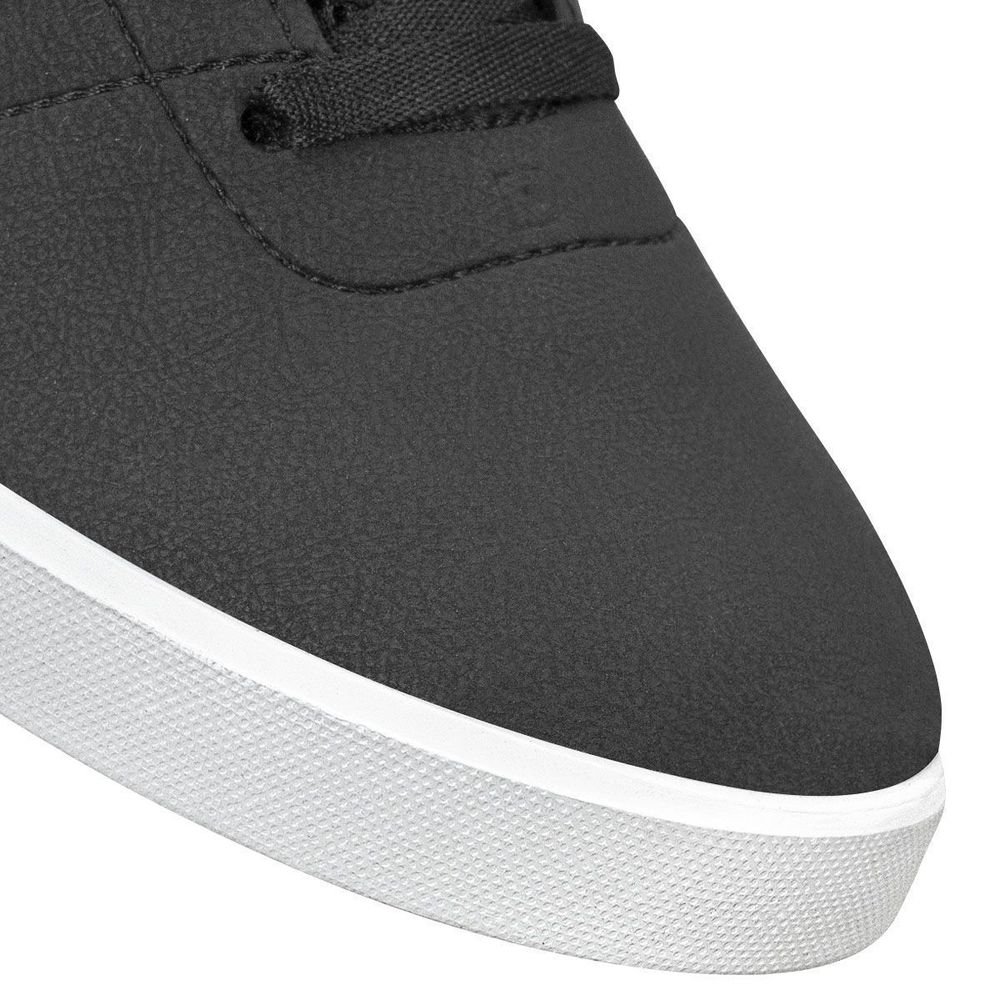 Tênis Qix Fly Unissex | Preto Branco Ekogoma Preto 7