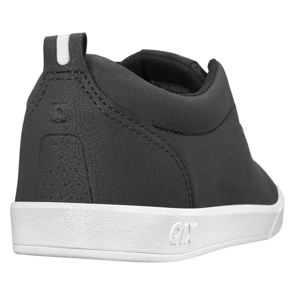 Tênis Qix Fly Unissex | Preto Branco Ekogoma Preto 8