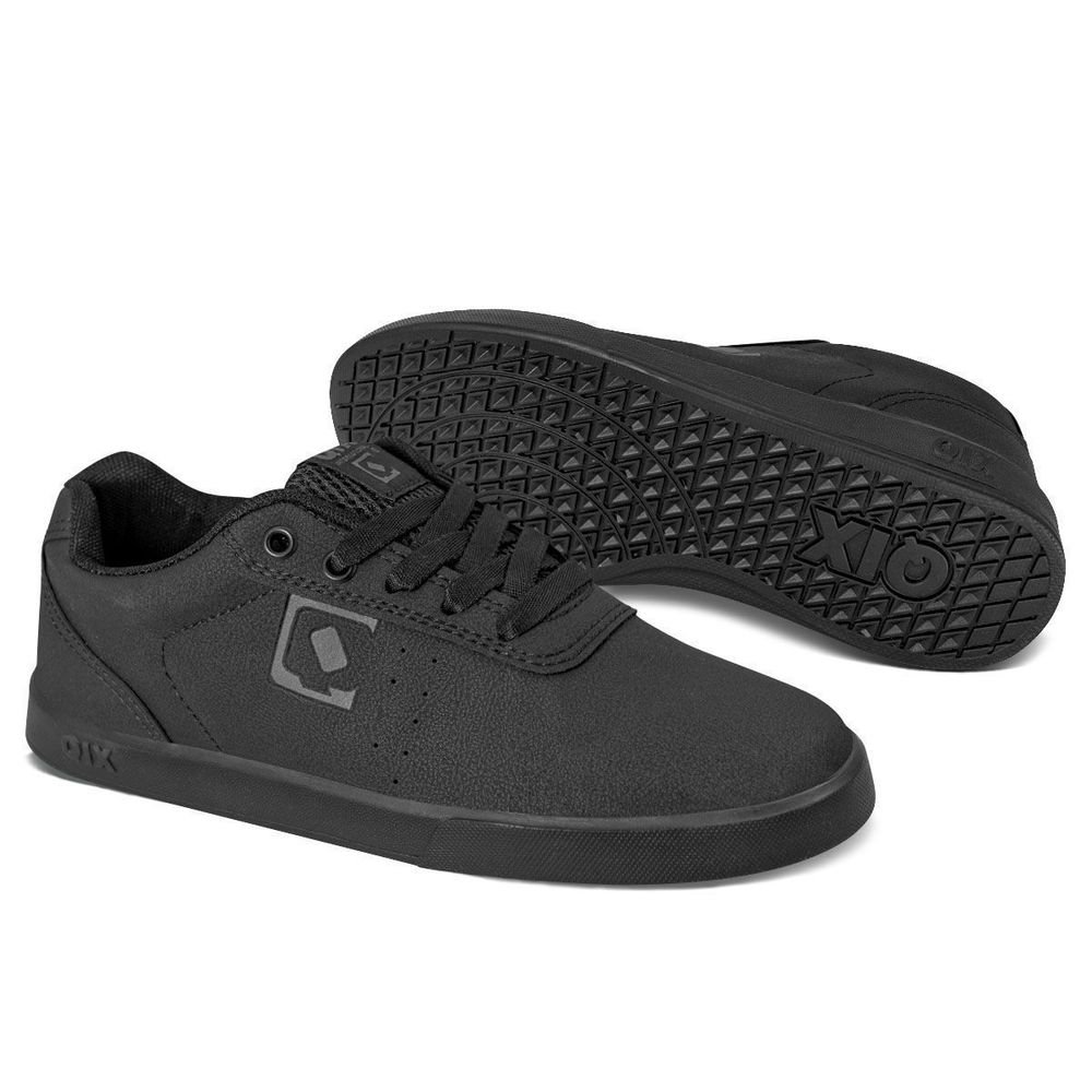 Tênis Qix Bird 1 Unissex | Preto Preto Ekogoma Preto 2