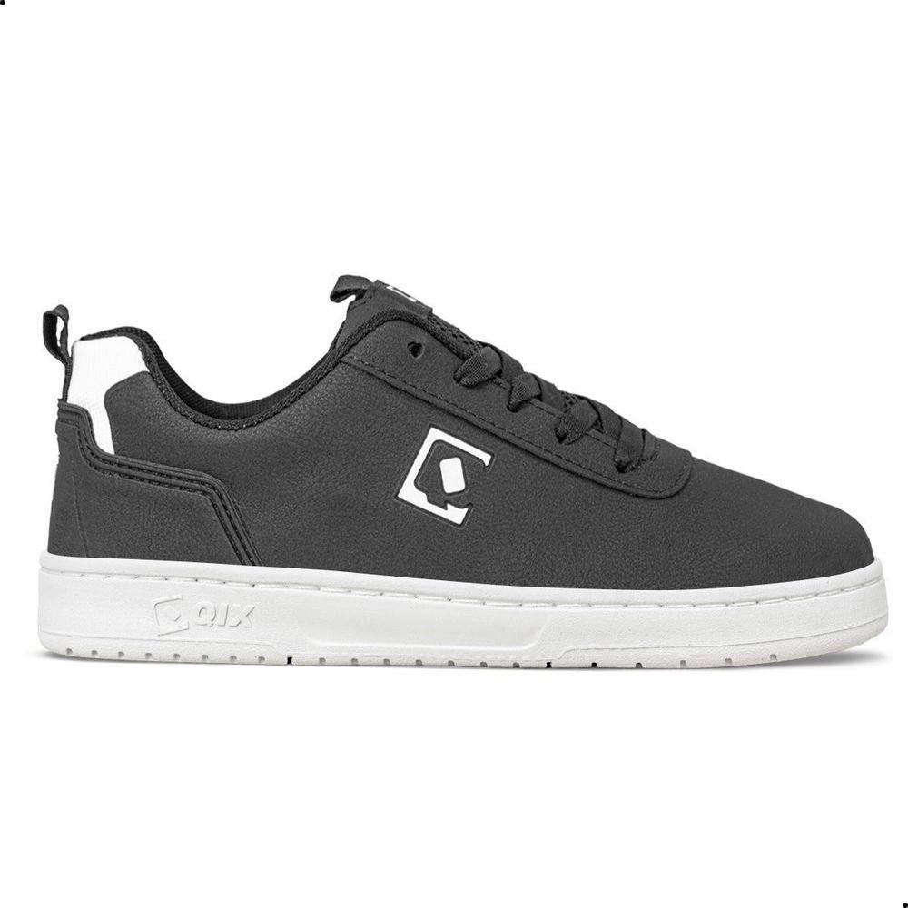 T nis Qix Bird 3 Unissex Preto Branco Ekogoma Preto