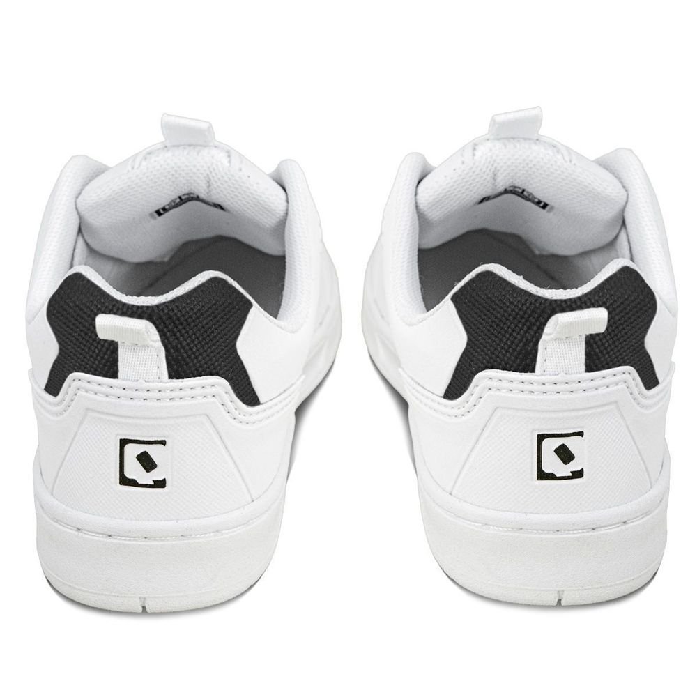 Tênis Qix Bird 3 Unissex | Branco Preto Branco Ekogoma Branco 5