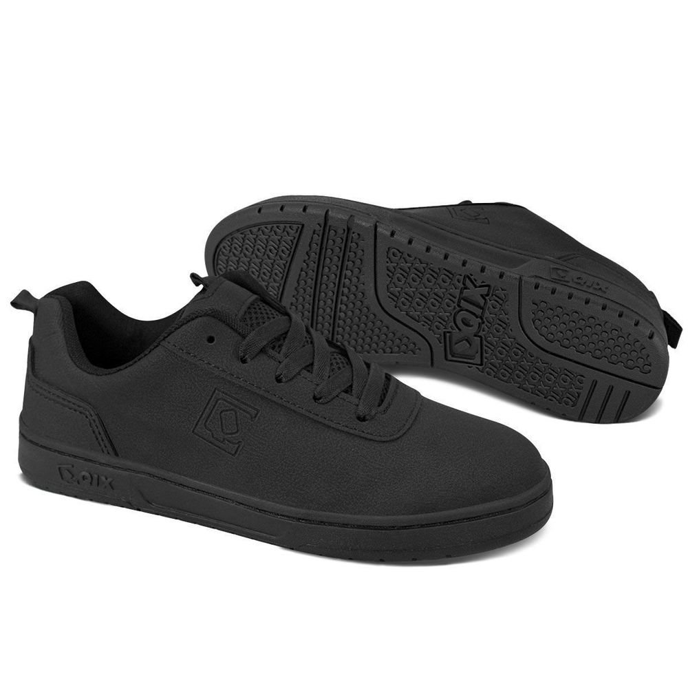 Tênis Qix Bird 3 Unissex | Preto Preto Ekogoma Preto 2