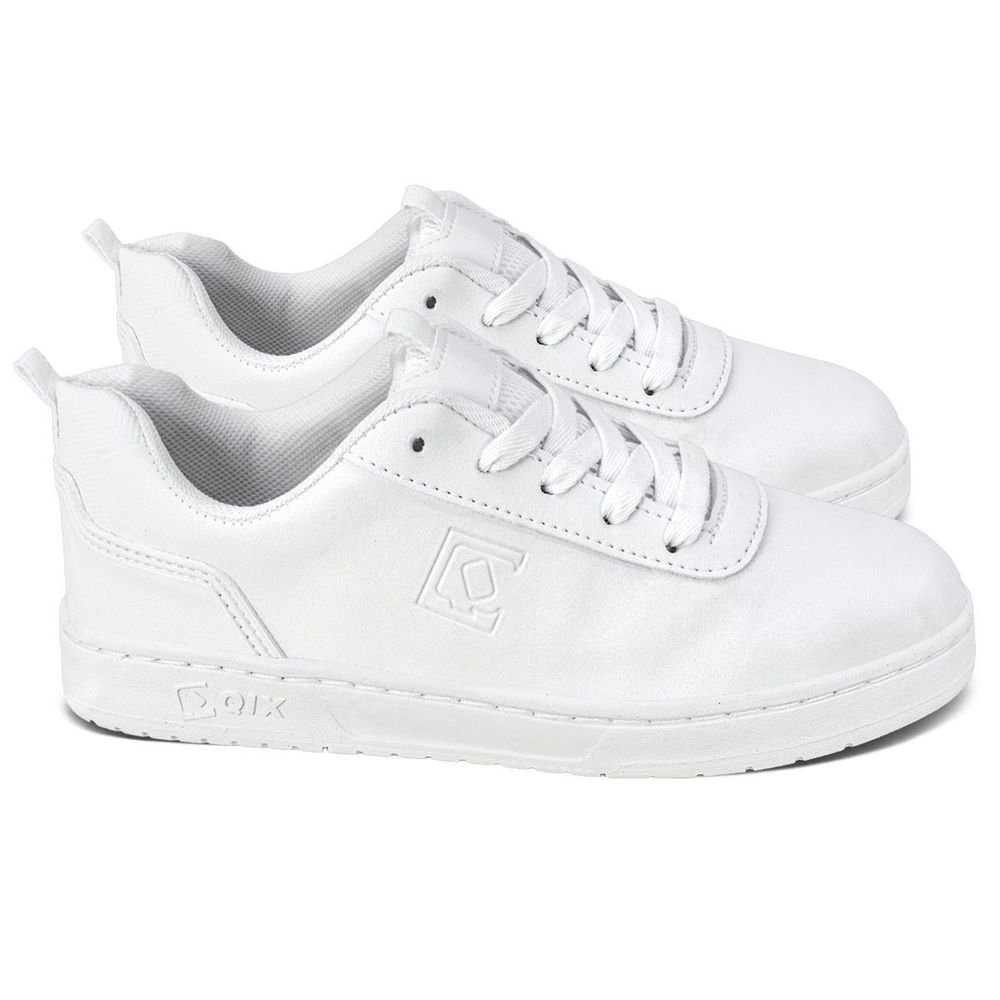 Tênis Qix Bird 3 Unissex | Branco Branco Ekogoma Branco 3