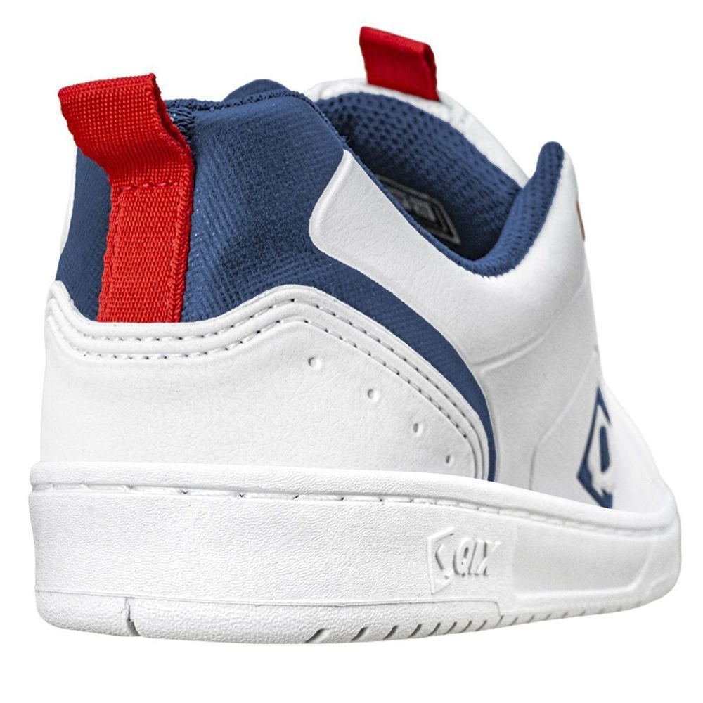 Tênis Qix Smash Unissex | Branco Marinho Ekogoma Branco 8