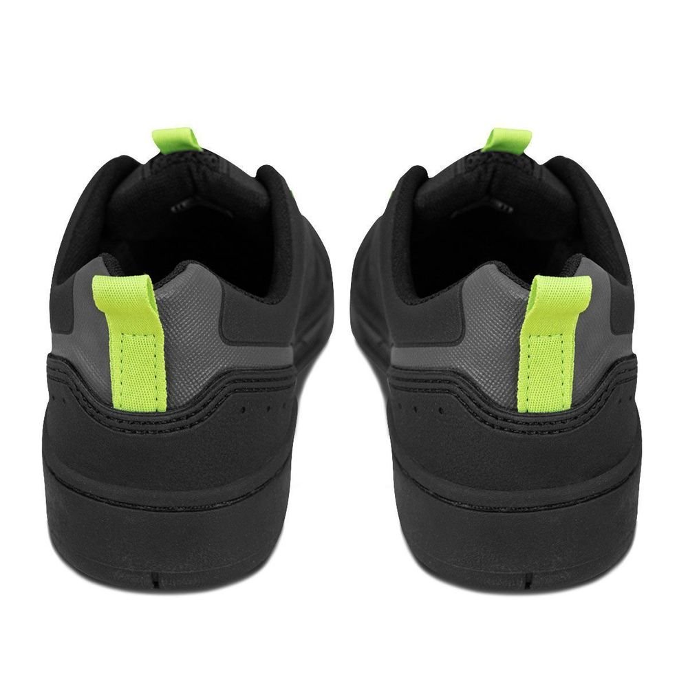 Tênis Qix Smash Unissex | Preto Chumbo Menta Ekogoma Preto 5