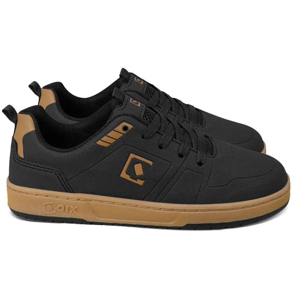Tênis Qix Clash Unissex | Preto Caramelo Preto/Caramelo 3