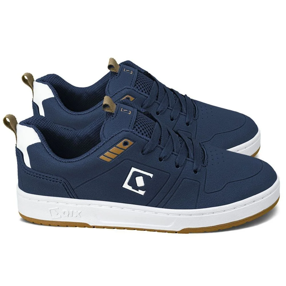 Tênis Qix Clash Unissex | Marinho Branco Ekogoma Azul 3