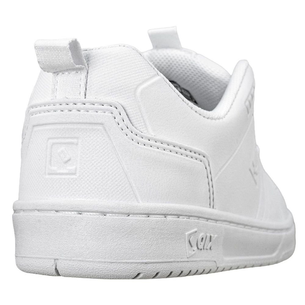 Tênis Qix Clash Unissex | Branco Branco Ekogoma Branco 8