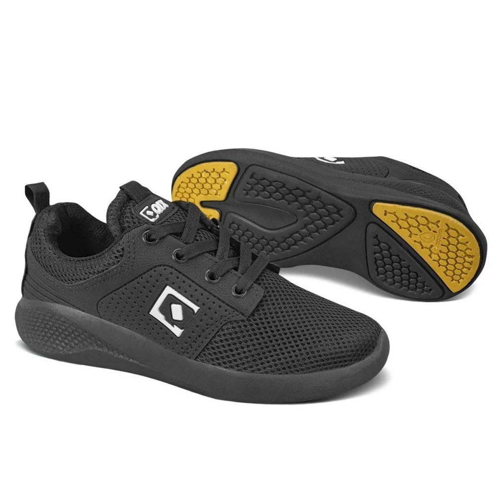 Tênis Qix DB 3 Unissex | Preto Preto Ekogoma Preto 2