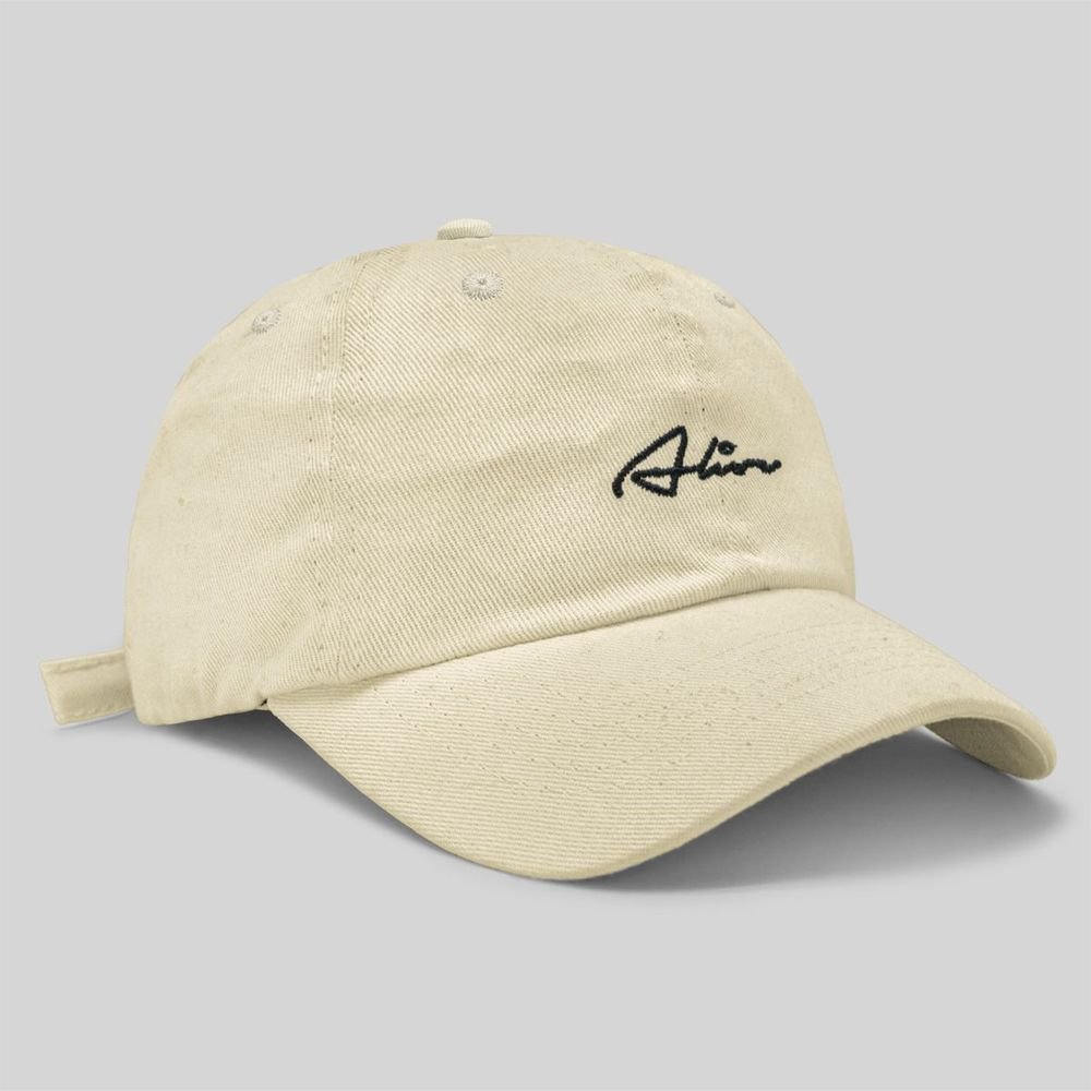Boné Alive Dad Hat Rubric Bege Bege 2