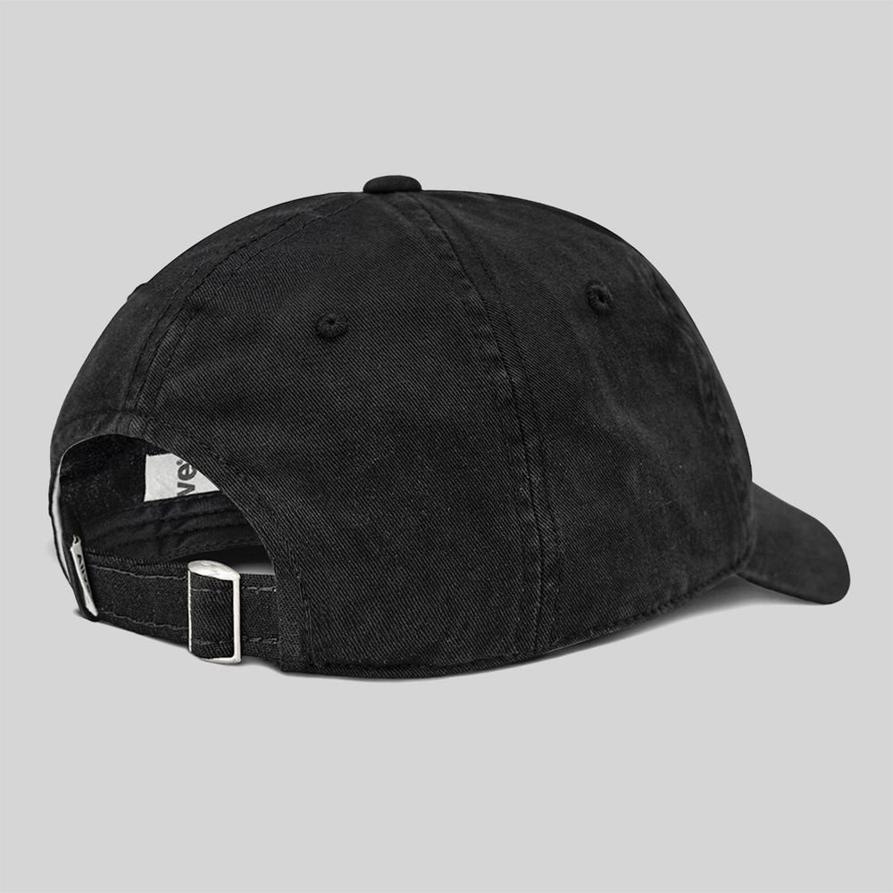 Boné Alive Dad Hat Rubric Preto Preto 2