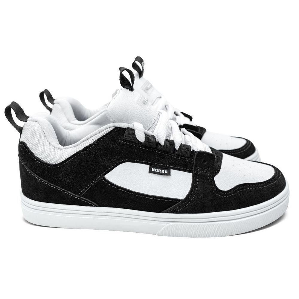 Tênis Hocks Pop Lite Petitpoa Unissex | Preto Branco Preto/Branco 3
